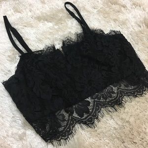 💕Missguided Cropped Lace Top💕